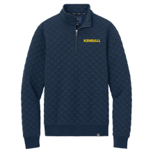 Load image into Gallery viewer, BB18212 | Brooks Brothers Diamond Quilt 1/4-Zip
